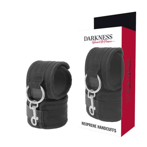 DARKNESS - prémium neoprén bilincs érzéki játékokhoz