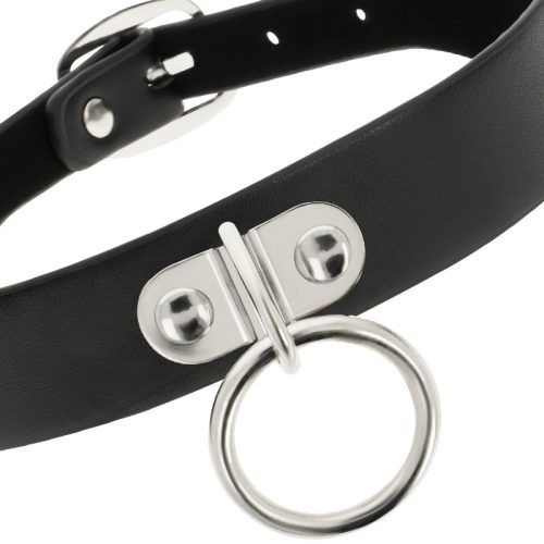 Coquette Chic Desire – prémium bőrhatású nyaklánc női fétishez