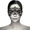Coquette Chic Desire – fekete csipke szemmaszk