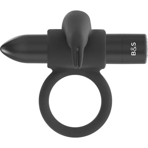 BLACK&SILVER – prémium vibráló gyűrű 10 üzemmóddal