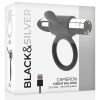 BLACK&SILVER Cameron – újratölthető férfi gyűrű ezüstben
