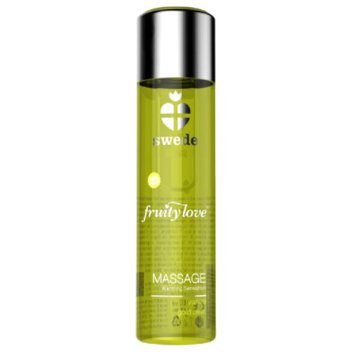 SWEDE - gyümölcsös masszázsolaj vanília és arany körte 120 ml
