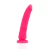 Delta Club – prémium rózsaszín dildó orvosi szilikonból 17 cm