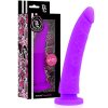 DELTA CLUB – prémium lila dildo orvosi szilikonból, 17 cm