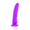 DELTA CLUB – prémium lila dildo orvosi szilikonból, 17 cm
