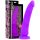 DELTA CLUB – műanyag dildo orvosi szilikonból, 23 cm