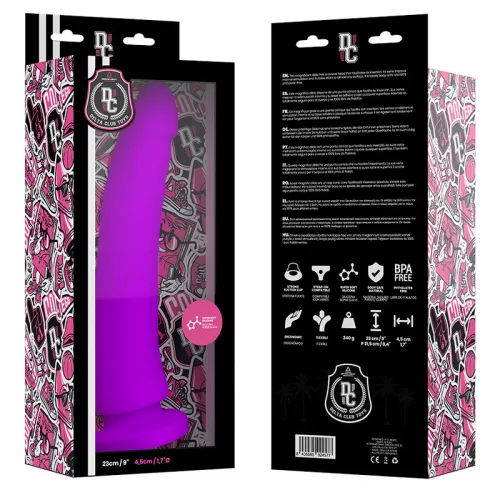 DELTA CLUB – műanyag dildo orvosi szilikonból, 23 cm