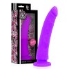 DELTA CLUB - prémium szilikon dildó - 20 cm, lila színben