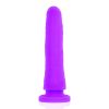 DELTA CLUB - prémium szilikon dildó - 20 cm, lila színben