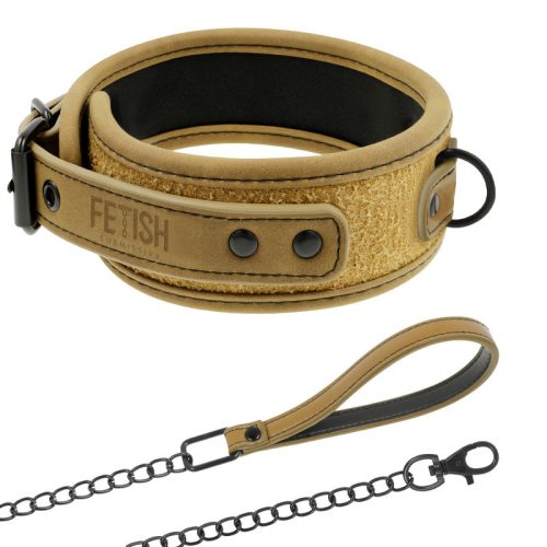 Fetish Submissive Origen – láncos, neoprén fülbevaló