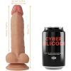 CYBER SILICOCK JUDE ULTRA REALISZTIKUS PUHA FOLYÉKONY SZILIKON DILDÓ 18CM