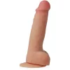 CYBER SILICOCK – 15,5 cm-es strap-on pénisz 3 gyűrűvel