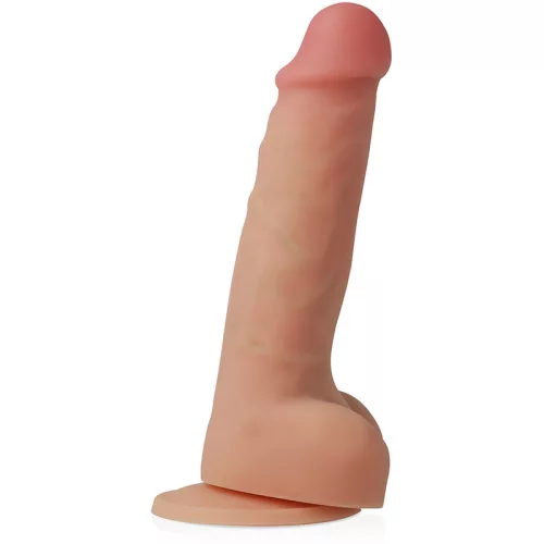 CYBER SILICOCK – 15,5 cm-es strap-on pénisz 3 gyűrűvel
