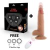 CYBER SILICOCK – folyékony szilikon strap-on vibrátor távirányítóval