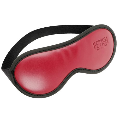 Fetish Submissive - vegán bőr maszk neopréne béléssel