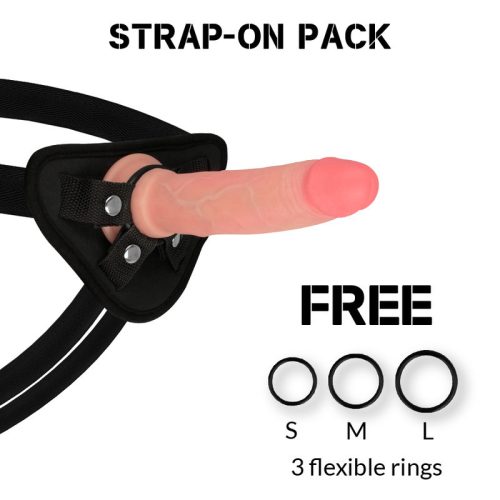 ROCKARMY - prémium folyékony szilikon dildo 19 cm hosszú