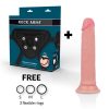 ROCKARMY - prémium folyékony szilikon dildo 19 cm hosszú
