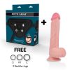 ROCKARMY – prémium 21 cm-es reális dildó folyékony szilikonnal