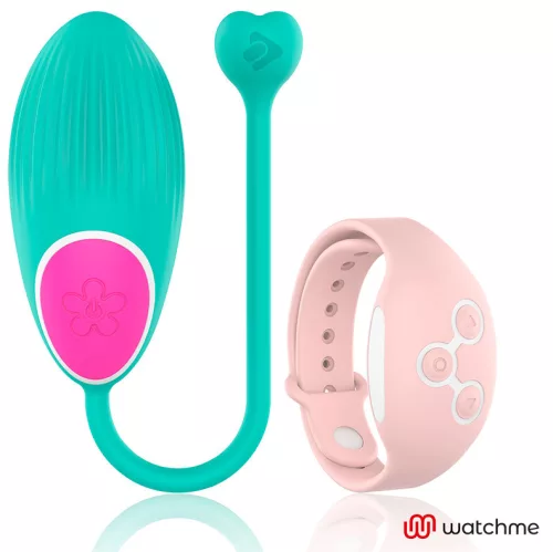 WEARWATCH – vízálló távirányítós tojás vibrátor, rózsaszín