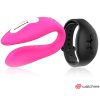 Wearwatch – kettős technológiájú vibrátor fukszia/fekete