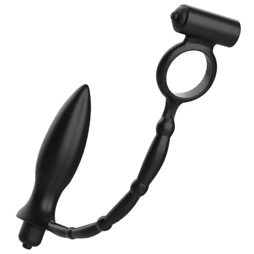 ADDICTED TOYS – vibráló gyűrűs anális plug