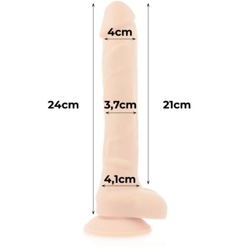 COCK MILLER - 24 cm-es állítható szilikon vibrátor