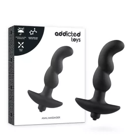 ADDICTED TOYS – fekete anál vibrátor (Model 2)