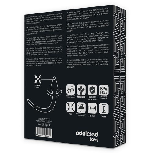 ADDICTED TOYS - szilikon análsapka érzéki felfedezéshez