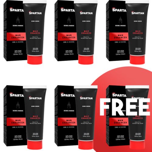 SPARTAN – intenzív férfi vágyfokozó gél és krém 100% vegán