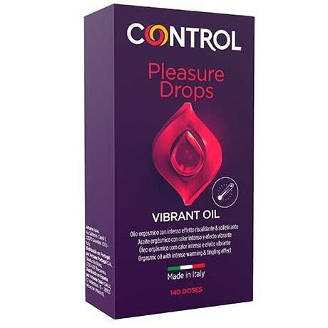 CONTROL - PLEASURE DROPS VIBRÁTOR OLAJ