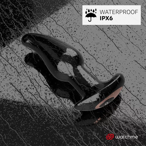 ANBIGUO WatchMe – forgó anál vibrátor távirányítóval