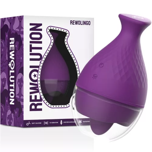 REWOLUTION – nyelvszerű vibrátor érzéki stimulációhoz