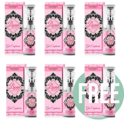 Liona by Moma - prémium folyékony vibráló gél 15 ml, 5+1 ajándék