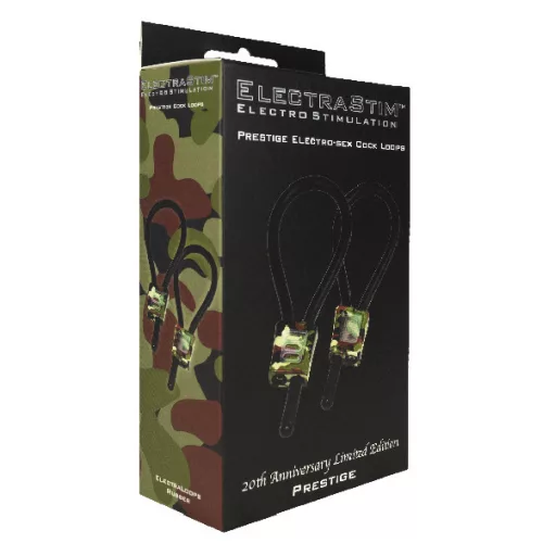 ELECTRASTIM Prestige – állítható kamuflázs péniszgyűrűk