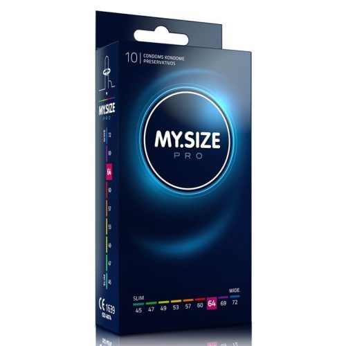 MY SIZE – prémium óvszer 64 mm-es, 10 db-os csomag