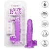 CALEX SIZE QUEEN VIBRÁTOR - LILA 15,3 CM