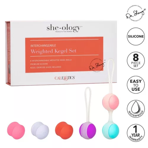 CalExotics - She-ology – cserélhető Kegel golyók