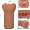 CALEX HATÁRTALAN VULVA STROKER - KARAMELL BŐR