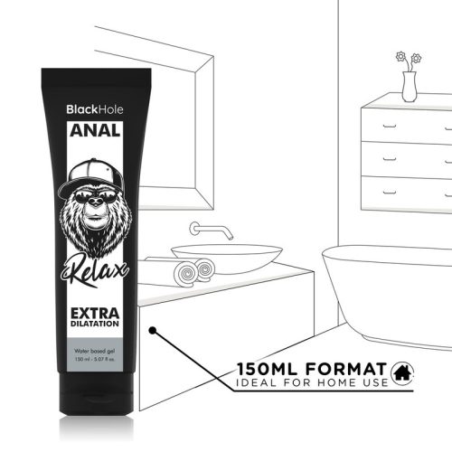 BLACK HOLE – vízbázisú anális tágító gél 150 ml