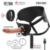 FETISH SUBMISSIVE CYBER STRAP - HÁM DILDÓVAL ÉS GOLYÓ TÁVIRÁNYÍTÓVAL WATCHME M TECHNOLÓGIA