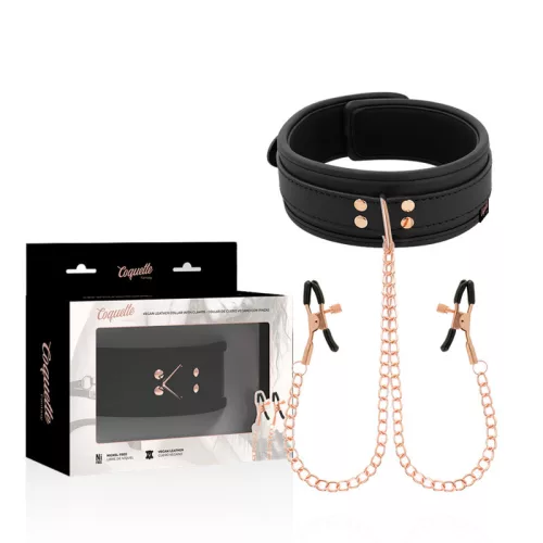 Coquette Chic Desire – fantázia mellbimbó bilincs nyaklánc
