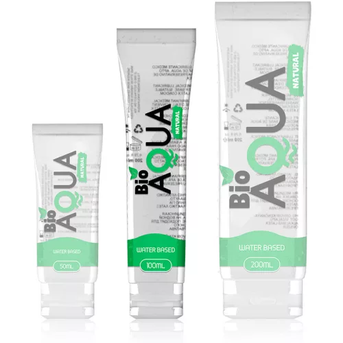 BIOAQUA – 100 ml vízbázisú, természetes összetevőjű síkosító