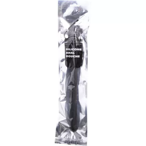 ALL BLACK – 27 cm-es szilikon anális masszírozó zuhanyhoz