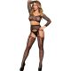 Queen Lingerie – hosszú ujjú body harisnyával