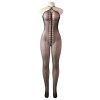 QUEEN FEHÉRNEMŰ FÉLVÁLLAS NYAKÚ BODYSTOCKING S-L