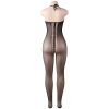 QUEEN FEHÉRNEMŰ FÉLVÁLLAS NYAKÚ BODYSTOCKING S-L