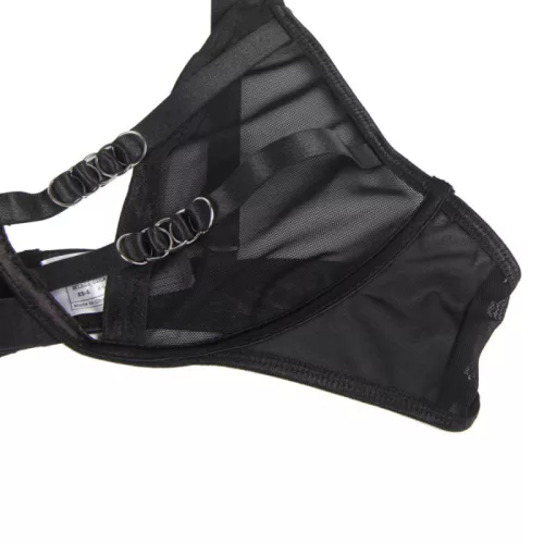 QUEEN LINGERIE - Prémium két részes fehérnemű szett S/M