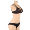 QUEEN LINGERIE - Prémium két részes fehérnemű szett S/M