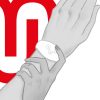 WATCHME – vezeték nélküli technológiájú hófehér óra