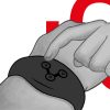 WATCHME – vezeték nélküli okosóra fekete színben